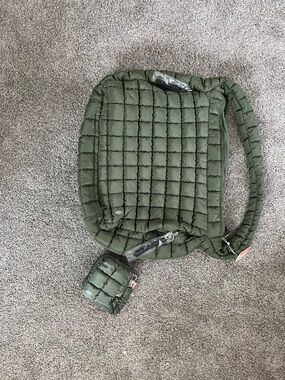 Free People FP Movement Quilted Carryall Bag and Micro Pouch